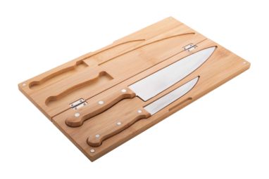 Набор ножей Sanjo, цвет естественный - AP808036- Фото №4