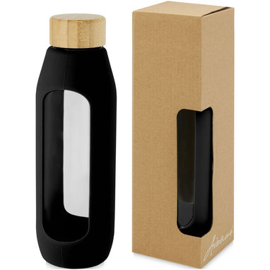 Бутылка Tidan, цвет сплошной черный - 10066690- Фото №1