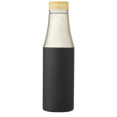 Пляшка Hulan, колір суцільний чорний - 10066790- Фото №3