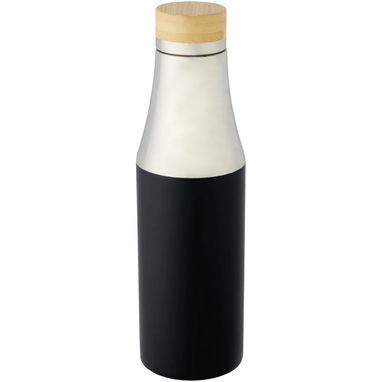 Бутылка Hulan, цвет сплошной черный - 10066790- Фото №5