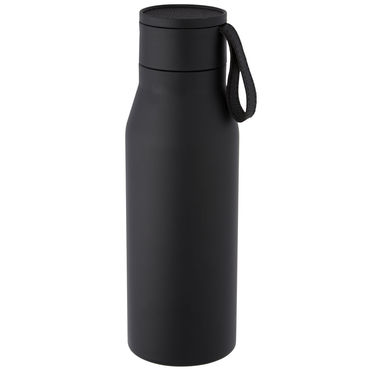 Бутылка Ljungan, цвет сплошной черный - 10066890- Фото №6