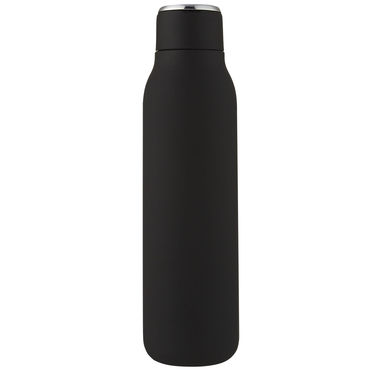Пляшка Marka, колір суцільний чорний - 10067290- Фото №3