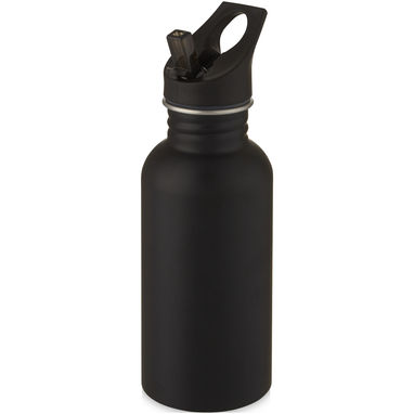 Бутылка спортивная Lexi, цвет сплошной черный - 10069590- Фото №1