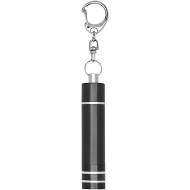 Брелок-фонарик Nunki, цвет сплошной черный - 10440300- Фото №2