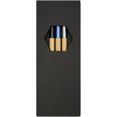 Комплект ручок Kerf, колір суцільний чорний, природний - 10777990- Фото №5