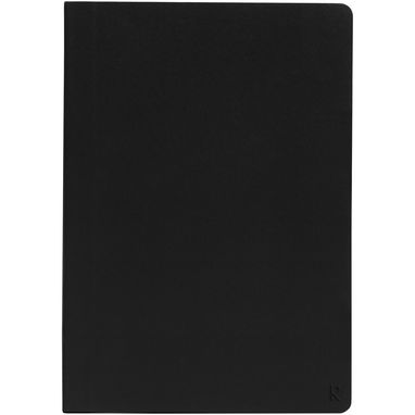 Блокнот Karst A5, колір суцільний чорний - 10779190- Фото №2