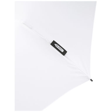 Зонт складаний Birgit 21 дюйм, колір білий - 10914501- Фото №6