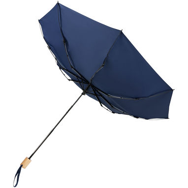 Зонт складной Birgit 21 дюйм, цвет темно-синий - 10914555- Фото №3