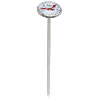 Термометр для барбекю Met, цвет серебристый - 11326681- Фото №1