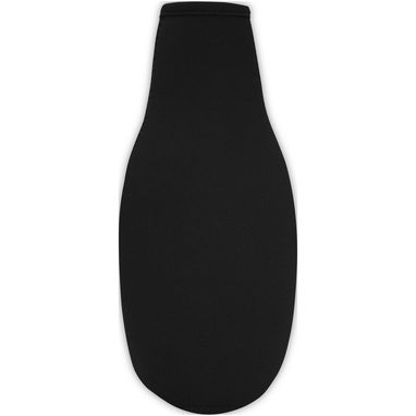 Рукав-тримач для пляшок Fris, колір суцільний чорний - 11328790- Фото №3