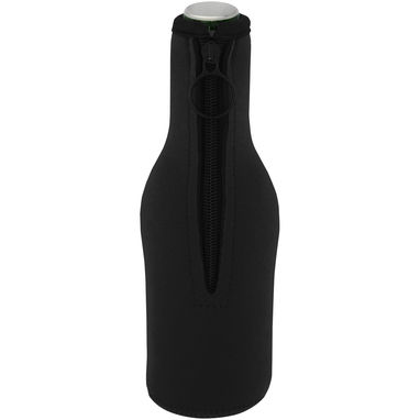 Рукав-держатель для бутылок Fris, цвет сплошной черный - 11328790- Фото №5