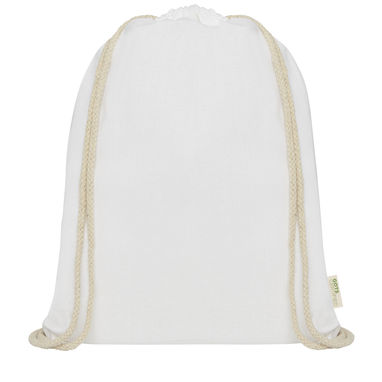 Рюкзак на шнурках Orissa, колір білий - 12049001- Фото №2
