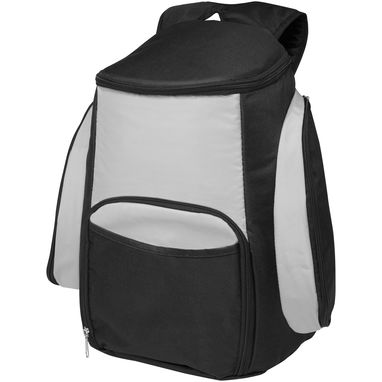 Рюкзак-холодильник Brisbane, цвет сплошной черный, серый - 12061890- Фото №3