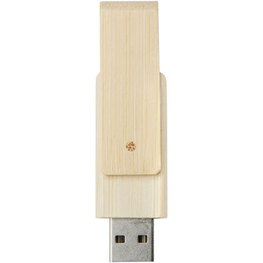 Накопичувач USB Rotate, колір бежевий - 12374602- Фото №2