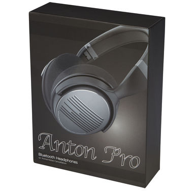 Навушники Anton Pro, колір суцільний чорний - 12416290- Фото №2