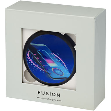 Зарядний пристрій Fusion, колір суцільний чорний - 12416990- Фото №2