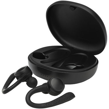 Навушники IPX5 TWS Quest, колір суцільний чорний - 12417590- Фото №1