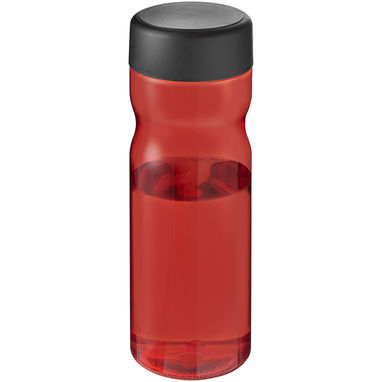 Бутылка спортивная H2O Active Base Tritan, цвет красный, сплошной черный - 21043803- Фото №1