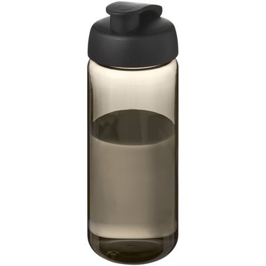 Пляшка спортивна H2O Active Octave Tritan, колір темно-сірий суцільний чорний - 21044500- Фото №1
