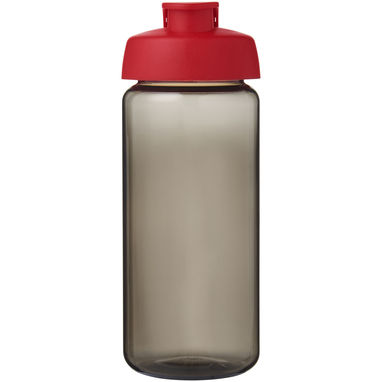 Бутылка спортивная H2O Active Octave Tritan, цвет темно-серый, красный - 21044502- Фото №2