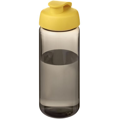 Пляшка спортивна H2O Active Octave Tritan, колір темно-сірий, жовтий - 21044504- Фото №1