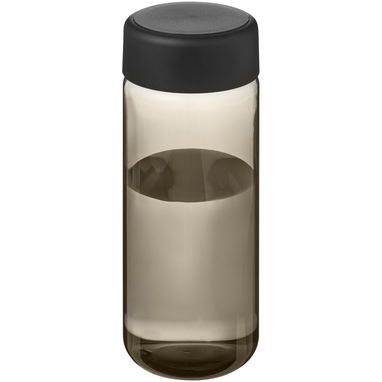 Пляшка спортивна H2O Active Base Tritan, колір темно-сірий суцільний чорний - 21044701- Фото №1
