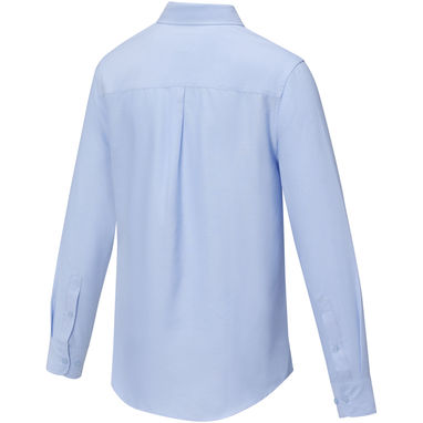 Рубашка мужская с длинными рукавами Pollux, цвет светло-синий  размер XS - 38178500- Фото №3