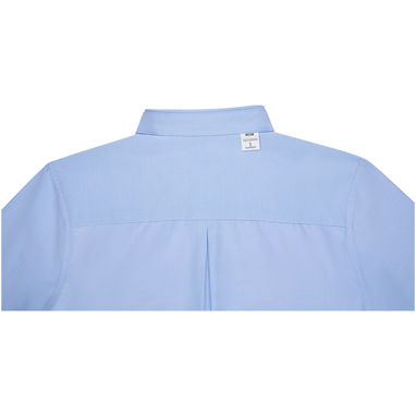 Рубашка мужская с длинными рукавами Pollux, цвет светло-синий  размер XS - 38178500- Фото №4