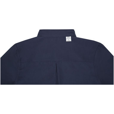 Рубашка мужская с длинными рукавами Pollux, цвет темно-синий  размер XS - 38178550- Фото №4