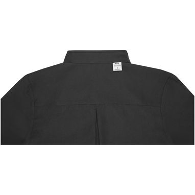 Сорочка чоловіча з довгими рукавами Pollux, колір суцільний чорний  розмір L - 38178903- Фото №4