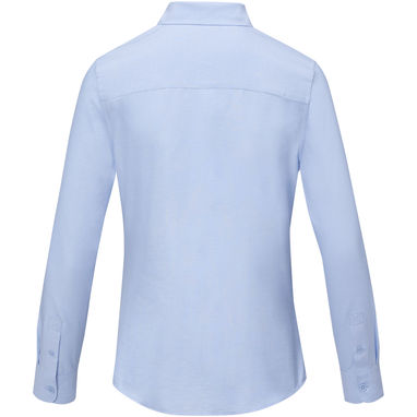 Рубашка женская с длинными рукавами Pollux, цвет светло-синий  размер M - 38179502- Фото №3