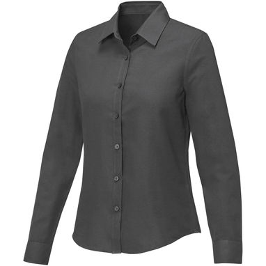 Рубашка женская с длинными рукавами Pollux, цвет штормовой серый  размер XS - 38179820- Фото №1