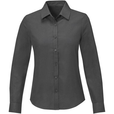 Рубашка женская с длинными рукавами Pollux, цвет штормовой серый  размер S - 38179821- Фото №2