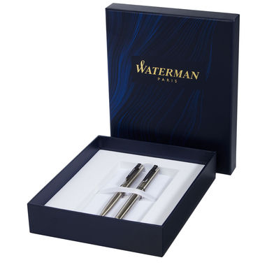 Коробка подарочная Waterman, цвет синий темный - 42001055- Фото №4