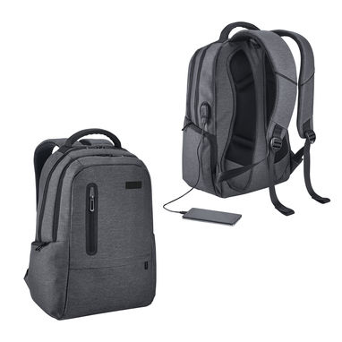 SPACIO. Рюкзак для ноутбука 17 '', колір темно-сірий - 52675-133- Фото №3
