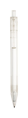 HARLAN. Коркова кулькова ручка з RPET, колір прозорий - 91794-110- Фото №1