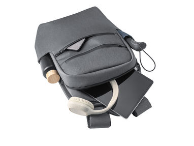 BROOKLYN. Рюкзак для ноутбука 17 '', колір світло-сірий - 92081-123- Фото №3