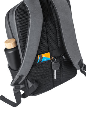 BROOKLYN. Рюкзак для ноутбука 17'', цвет светло-серый - 92081-123- Фото №4