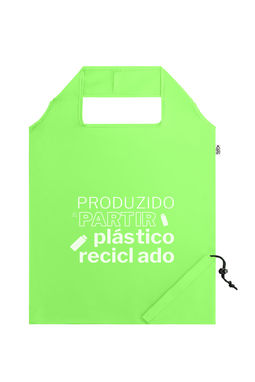 BEIRA. Складна сумка із rPET, колір світло-зелений - 92930-119- Фото №2
