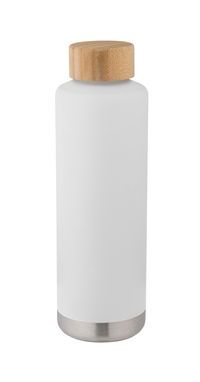 NORRE BOTTLE. Пляшка з нержавіючої сталі, колір білий - 94662-106- Фото №2