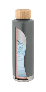 NORRE BOTTLE. Пляшка з нержавіючої сталі, колір темно-сірий - 94662-133- Фото №1