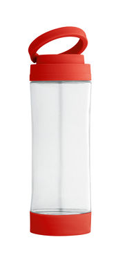 QUINTANA. Стеклянная бутылка для спорта, цвет красный - 94783-105- Фото №3