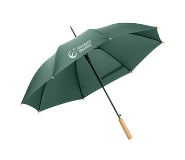 APOLO. Зонт с rPET, цвет темно-зеленый - 99149-129- Фото №3