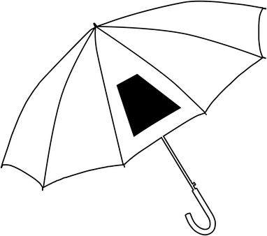 Автоматический зонт-трость LIPSI, цвет чёрный - 56-0103501- Фото №3