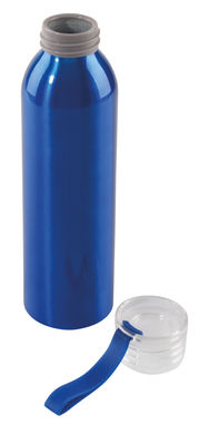 Алюминиевая питьевая бутылка LOOPED, цвет синий - 56-0304482- Фото №1