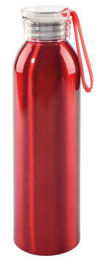 Алюминиевая питьевая бутылка LOOPED, цвет красный - 56-0304483- Фото №1