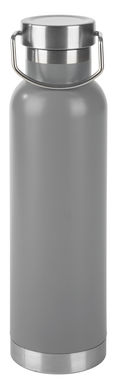 Вакуумная изолированная бутылка MILITARY, цвет серый - 56-0304531- Фото №2
