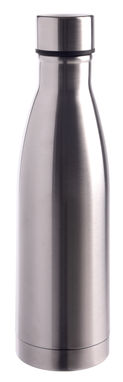 Вакуумна питна пляшка LEGENDY, колір срібний - 56-0304552- Фото №1