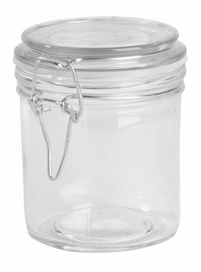 Стеклянная банка для хранения продуктов CLICKY, объем ок. 280 ml, цвет прозрачный - 56-0306045- Фото №1