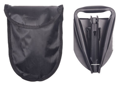 Складная лопата SCOOP с сумкой, цвет чёрный - 56-0601052- Фото №1